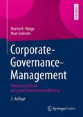 Cover: Corporate-Governance-Management - Springer Gabler