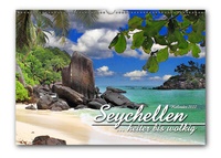 Abbildung von: Seychellen - heiter bis wolkig (Wandkalender 2022, A3 quer) - Pixel-Büro. Melle