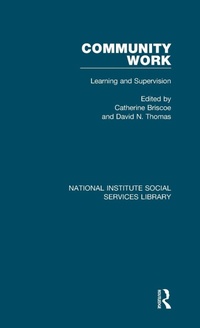 Enlarge image Cover: Community Work - Routledge