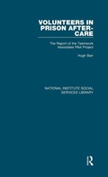 Cover: Volunteers in Prison After-Care - Routledge