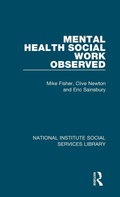 Cover: Mental Health Social Work Observed - Routledge
