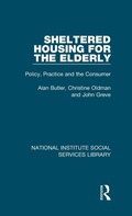 Cover: Sheltered Housing for the Elderly - Routledge
