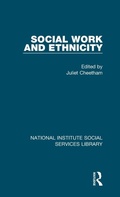 Cover: Social Work and Ethnicity - Routledge