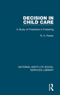 Abbildung von: Decision in Child Care - Routledge