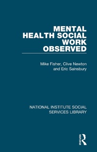 Abbildung von: Mental Health Social Work Observed - Routledge