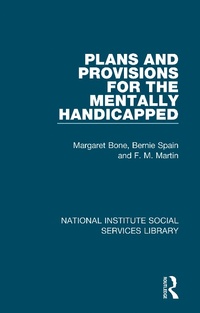 Abbildung von: Plans and Provisions for the Mentally Handicapped - Routledge