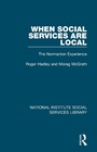 Cover: When Social Services are Local - Routledge