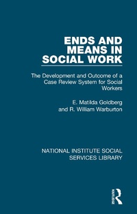 Abbildung von: Ends and Means in Social Work - Routledge