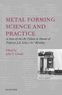 Cover: Metal Forming Science and Practice - Elsevier