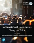 Cover: International Economics: Theory and Policy, Global Edition - Pearson Education Limited