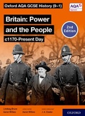 Cover: Oxford AQA GCSE History (9-1): Britain: Power and the People c1170-Present Day Student Book Second Edition - Oxford University Press