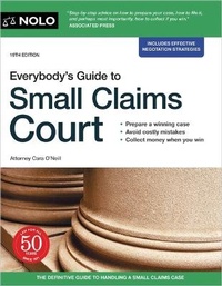 Abbildung von: Everybody's Guide to Small Claims Court - NOLO