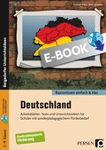Cover: Deutschland - einfach & klar - Persen Verlag