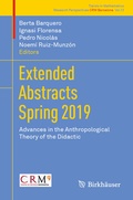 Cover: Extended Abstracts Spring 2019 - Birkh&auml;user