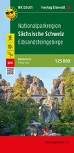 Bild: Nationalparkregion Sächsische Schweiz, Wanderkarte 1:25.000, freytag & berndt, WK D2401 - Freytag-Berndt und ARTARIA