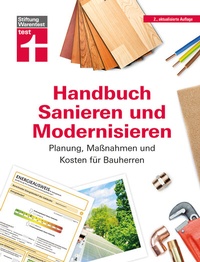 Abbildung von: Handbuch Sanieren und Modernisieren - Stiftung Warentest