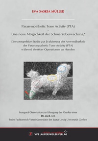 Abbildung von: Parasympathetic Tone Activity (PTA) - Eine neue Möglichkeit der Schmerzüberwachung - VVB Laufersweiler Verlag