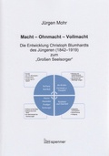 Cover: Macht - Ohnmacht - Vollmacht. - Hartmut Spenner Verlag