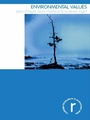 Cover: Environmental Values - Routledge