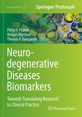 Cover: Neurodegenerative Diseases Biomarkers - Springer