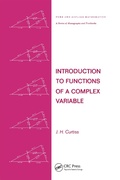 Cover: Introduction to Functions of a Complex Variable - CRC Press