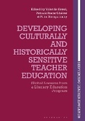 Cover: Developing Culturally and Historically Sensitive Teacher Education - Bloomsbury Academic