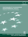 Cover: Sustainability in European Environmental Policy - Routledge