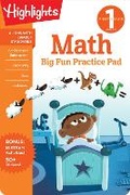 Cover: First Grade Math Big Fun Practice Pad - Highlights Press
