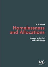 Enlarge image Cover: Homelessness and Allocations - Legal Action Group
