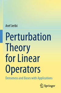Enlarge image Cover: Perturbation Theory for Linear Operators - Springer