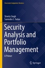 Cover: Security Analysis and Portfolio Management - Springer