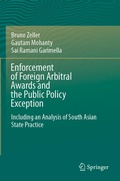 Abbildung von: Enforcement of Foreign Arbitral Awards and the Public Policy Exception - Springer
