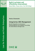 Cover: Integriertes GRC-Management - Dike Verlag Z&uuml;rich