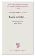 Cover: Kleine Schriften II. - Duncker & Humblot