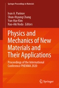 Cover: Physics and Mechanics of New Materials and Their Applications - Springer