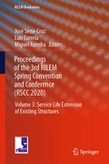 Cover: Proceedings of the 3rd RILEM Spring Convention and Conference (RSCC 2020) - Springer