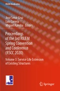 Cover: Proceedings of the 3rd RILEM Spring Convention and Conference (RSCC 2020) - Springer
