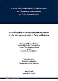 Abbildung von: Genomics of infectious bacterial skin diseases in wild non-human primates: Yaws and Leprosy - Mensch & Buch