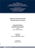 Cover: Diagnosis and molecular biology of Brucella abortus in Pakistan - Mensch & Buch