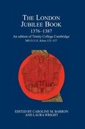 Cover: The London Jubilee Book, 1376-1387 - London Record Society