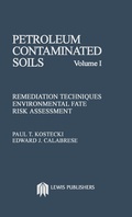 Cover: Petroleum Contaminated Soils, Volume I - CRC Press