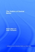 Cover: The Politics of Central Banks - Routledge