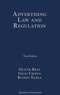 Cover: Advertising Law and Regulation - Bloomsbury Professional