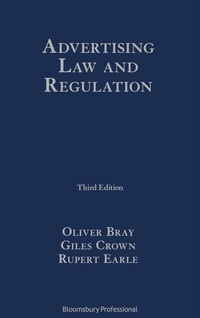Enlarge image Cover: Advertising Law and Regulation - Bloomsbury Professional