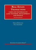 Cover: Real Estate Transactions - West Academic Press