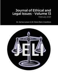 Enlarge image Cover: Journal of Ethical and Legal Issues - Volume 13 - Lulu.com