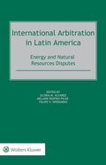 Abbildung von: International Arbitration in Latin America - Kluwer Law International