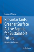 Cover: Biosurfactants: Greener Surface Active Agents for Sustainable Future - Springer