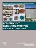 Cover: Eco-efficient Rendering Mortars - Woodhead Publishing