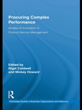 Cover: Procuring Complex Performance - Routledge